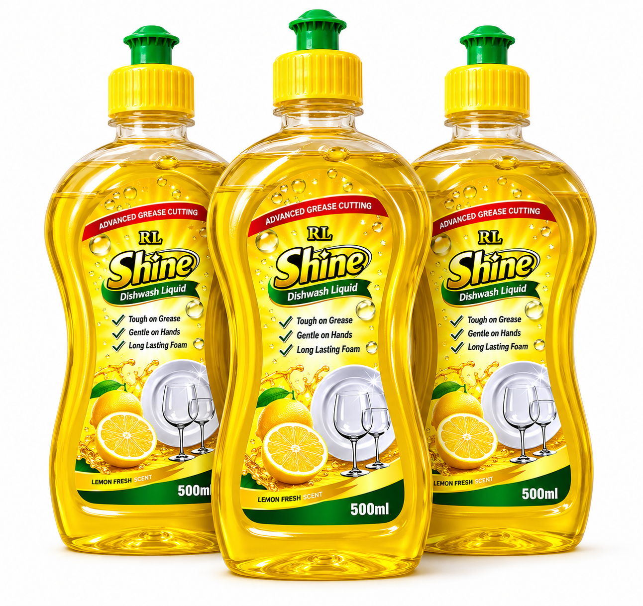 RL Shine Triple Pack 3x500ml